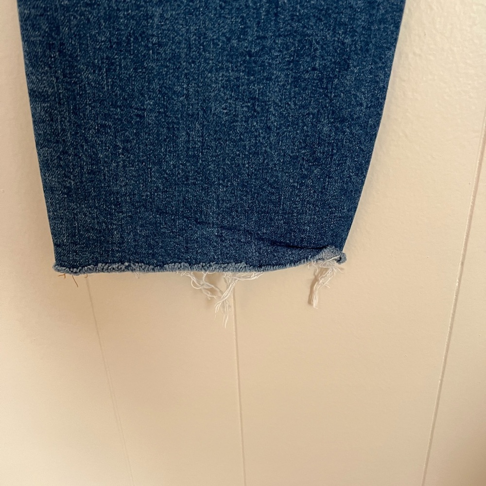 Express High Rise Straight Jeans - Picture 6 of 9